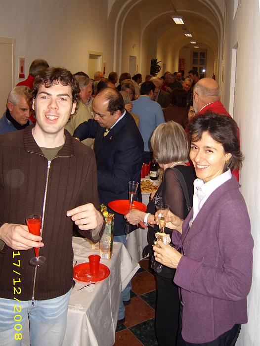20081212 - Auguri nella sede di via Giolitti